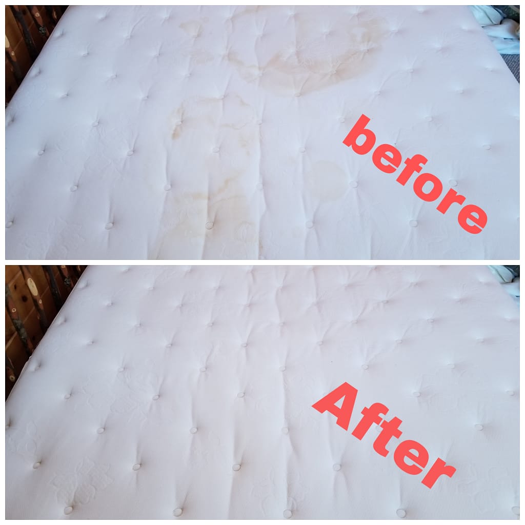upholtery mattress cleaners before-after