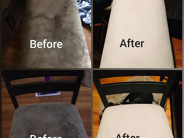 furniture cleaner before and after
